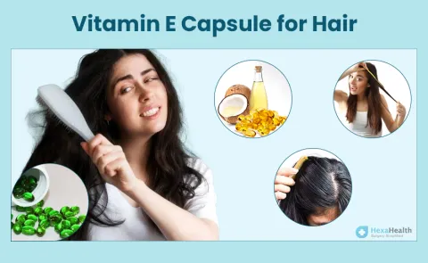 how to use vitamin e capsule for hair and skin: